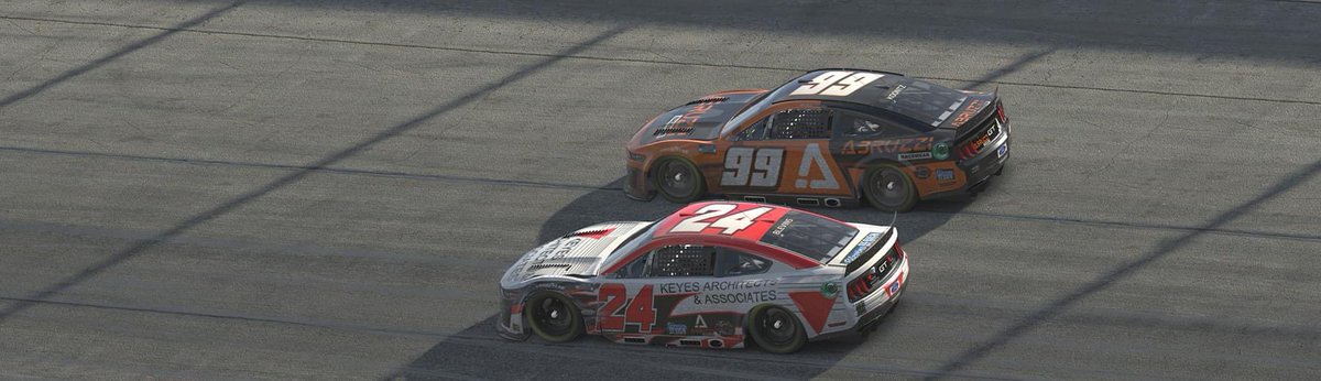 TeamBlueOval's tweet photo. 1-2 finish for Blue Oval Motorsports in KAIS last night at @MISpeedway @iRacing 

P1: @BlevinsCorey24 
P2: @JordanKoontz99 https://t.co/9lxMKStQUq