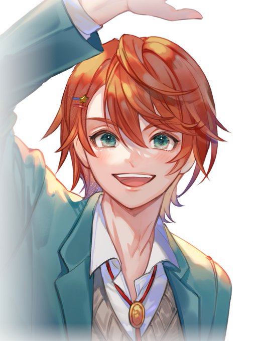 オレンジ髪のtwitterイラスト検索結果