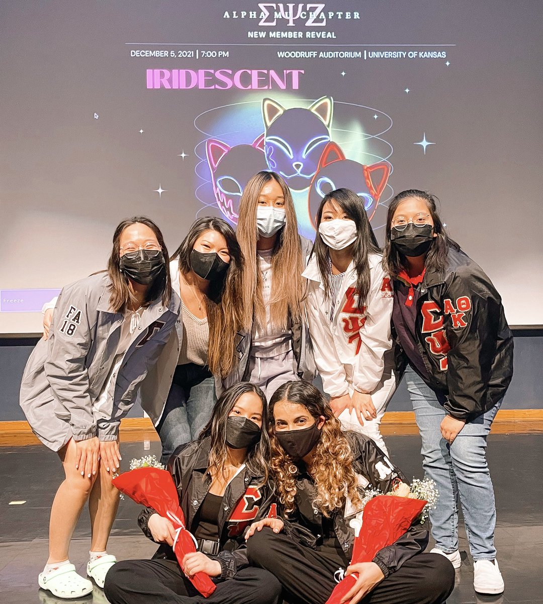 Congratulations to the Alpha Mu Chapter of Sigma Psi Zeta Sorority, Inc. on your 2 newest members. We are so happy and excited to see what you’ll do in the community. It was great seeing our KU Alpha Mu SYZters this past weekend 💫❤️💛