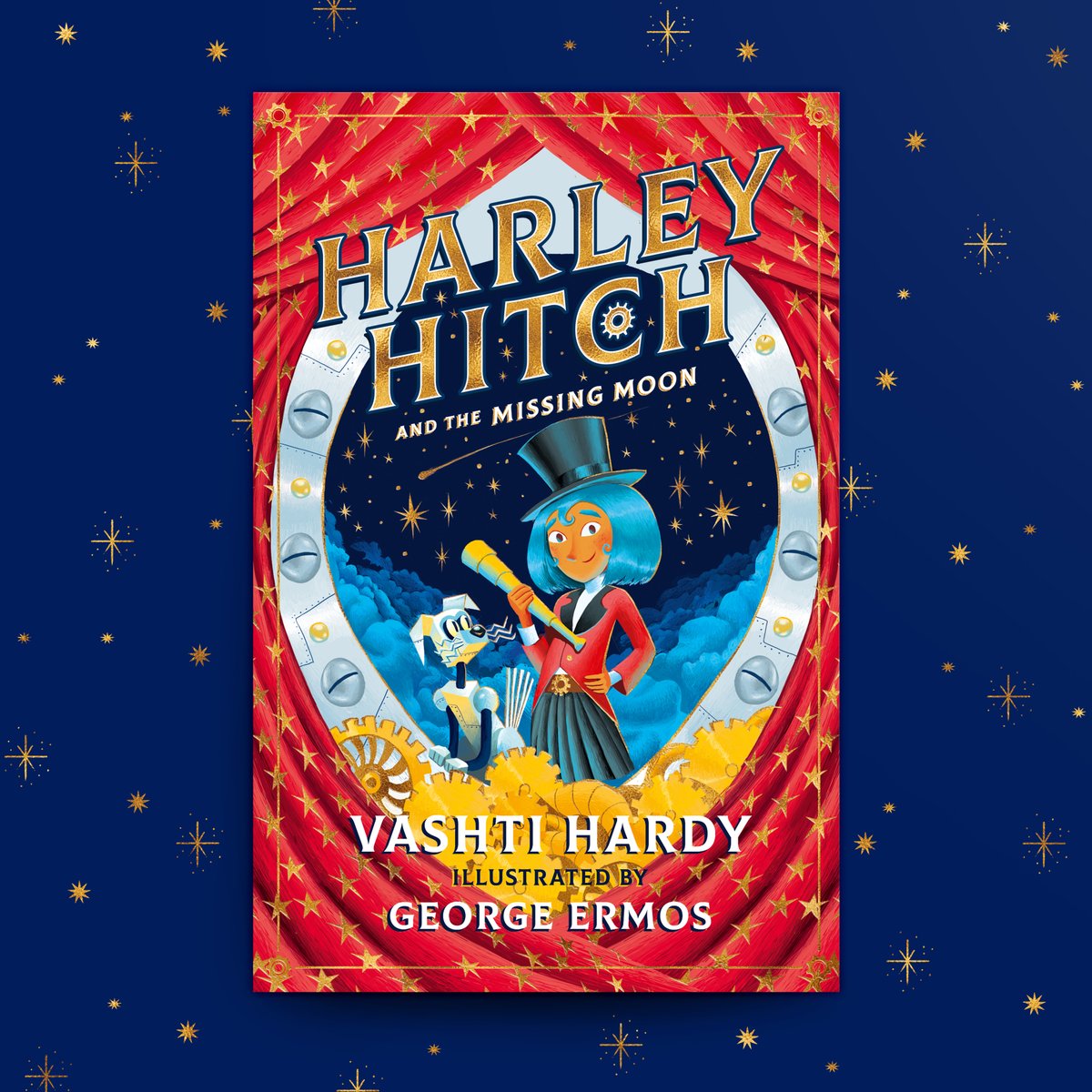 vashti_hardy's tweet photo. Harley Hitch 2 is publishing 1 MONTH today! To celebrate we're giving away 3 advance copies. Simply follow, RT & comment on why it would make a great edition to your school/home shelf! (UK/Ireland entrants only) closes 7th Dec 9pm go go go! @scholasticuk #HarleyHitch #MissingMoon https://t.co/CWOZMKrGwT