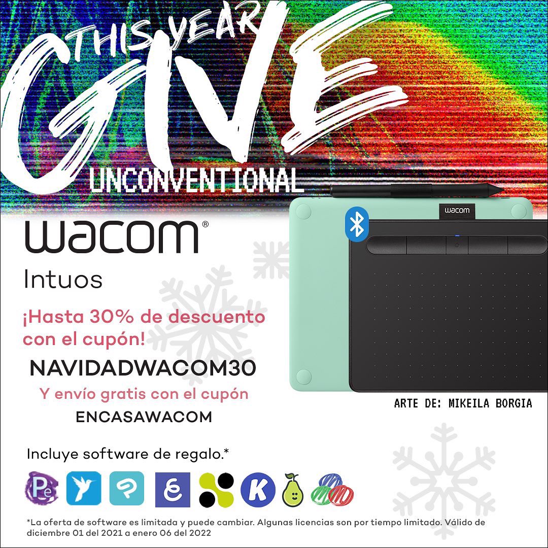 wacom_ar's tweet photo. 🎄El espíritu navideño ha llegado a Wacom con descuentos increíbles de HASTA 30% DE DESCUENTO💥

🎁 El mejor regalo para esta #navidad lo tenemos en nuestra tienda oficial Wacom Store Argentina🇦🇷

📌Entra en: https://t.co/F9TM2RiLVt y aprovecha los cupones de descuentos!

#Arte https://t.co/axMk2YA8nF