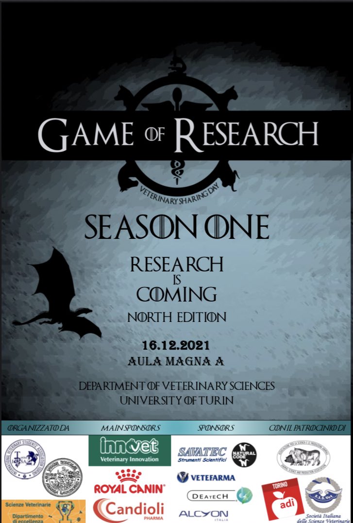 ghiba92's tweet photo. On December 16th I will have the opportunity to share my research at #GameOfResearch: a wonderful initiative from the @DSVunito! https://t.co/A7HYYvdVJN