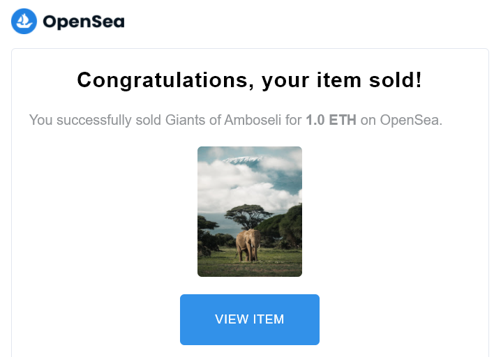 itsryanwilkes's tweet photo. GMOMG woke up to my first ever NFT sale! 😭

Giants of Amboseli has been snapped up by an anonymous collector! Thank you to whoever you are! I am at a loss for words. I would have never thought this would be the first piece to sell.

Thank you so much! https://t.co/hKOM53wPrA