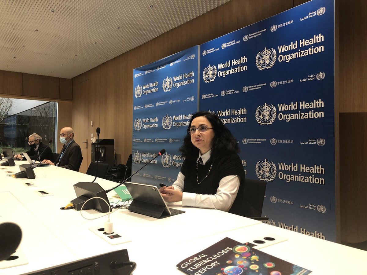 TerezaKasaeva's tweet photo. Pleased to brief @WHO Member States at Special Mission Briefing on status of #EndTB Progress and the Global strategy for #tuberculosis research and innovation. Call for urgency and action as we race to reach 2022 targets amidst challenges due to the #COVID19 pandemic. #EndTB https://t.co/WTk2HMOClX