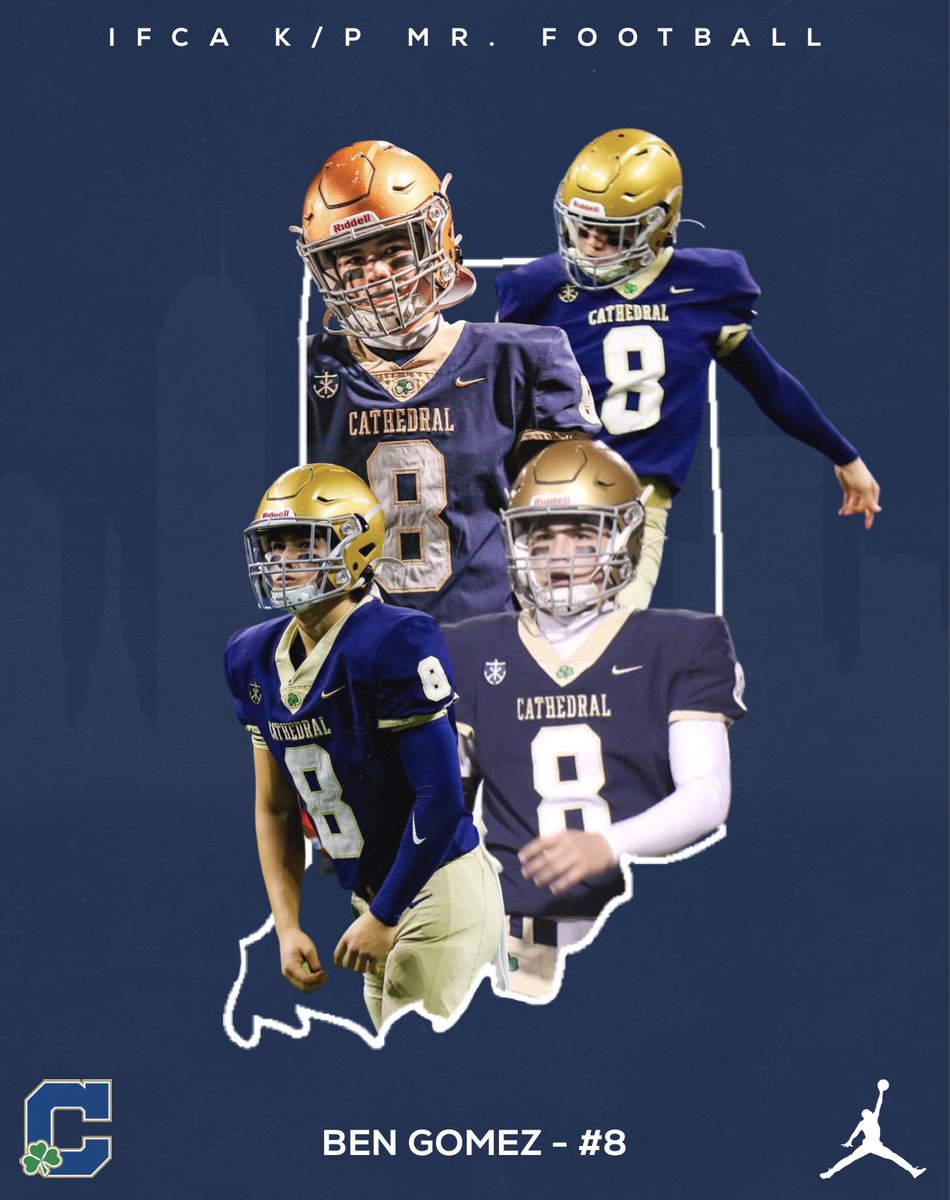 Congratulations <a href="/BuddyGomez_/">Ben Gomez</a>! ☘️🏈