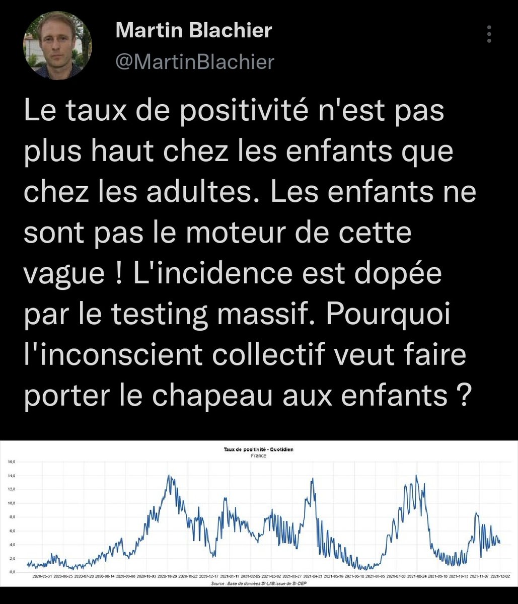 lebrac21's tweet photo. Les amis, j'ai l'honneur de vous annoncer que la famille des complotistes s'agrandit. Souhaitons la bienvenue à notre nouveau compagnon de route Martin Blachier (Martinou pour les intimes). Son cheminement spirituel fut long et tumultueux. #TouchezPasAuxEnfants #Castex https://t.co/aYeLUCEuVH