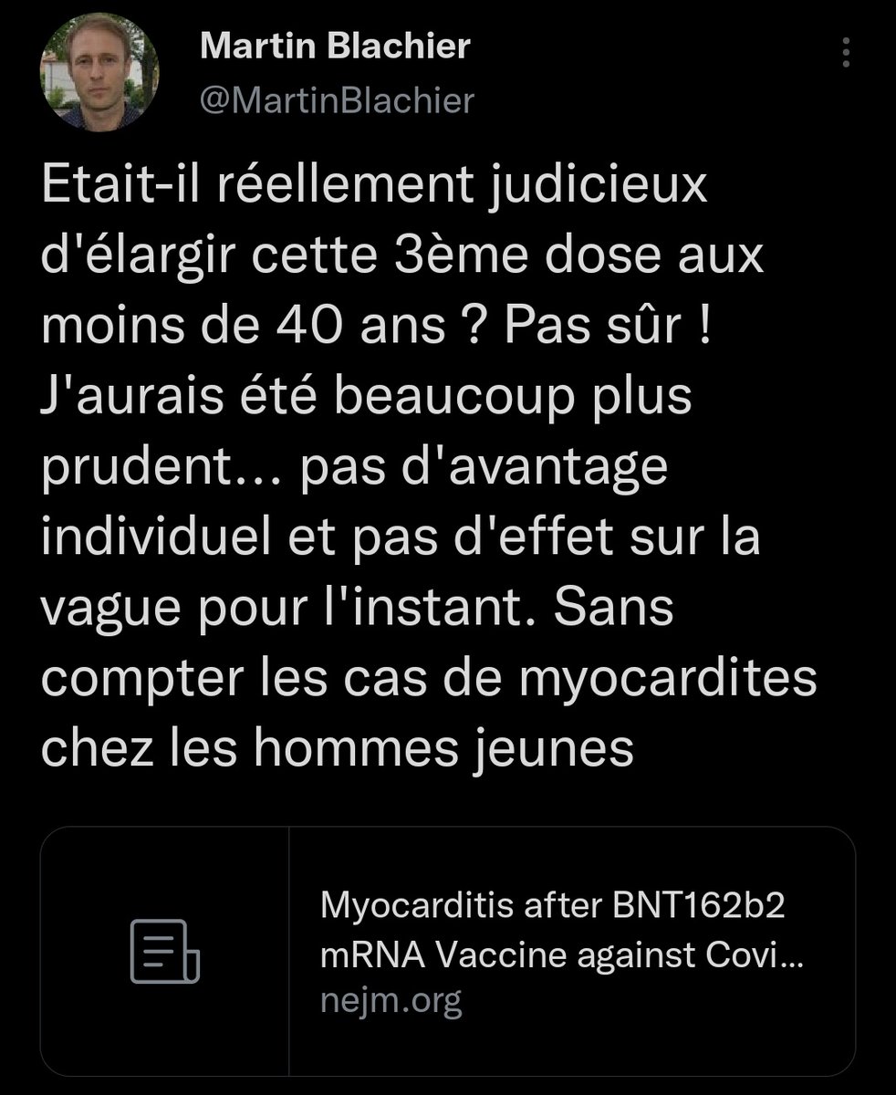 lebrac21's tweet photo. Les amis, j'ai l'honneur de vous annoncer que la famille des complotistes s'agrandit. Souhaitons la bienvenue à notre nouveau compagnon de route Martin Blachier (Martinou pour les intimes). Son cheminement spirituel fut long et tumultueux. #TouchezPasAuxEnfants #Castex https://t.co/aYeLUCEuVH