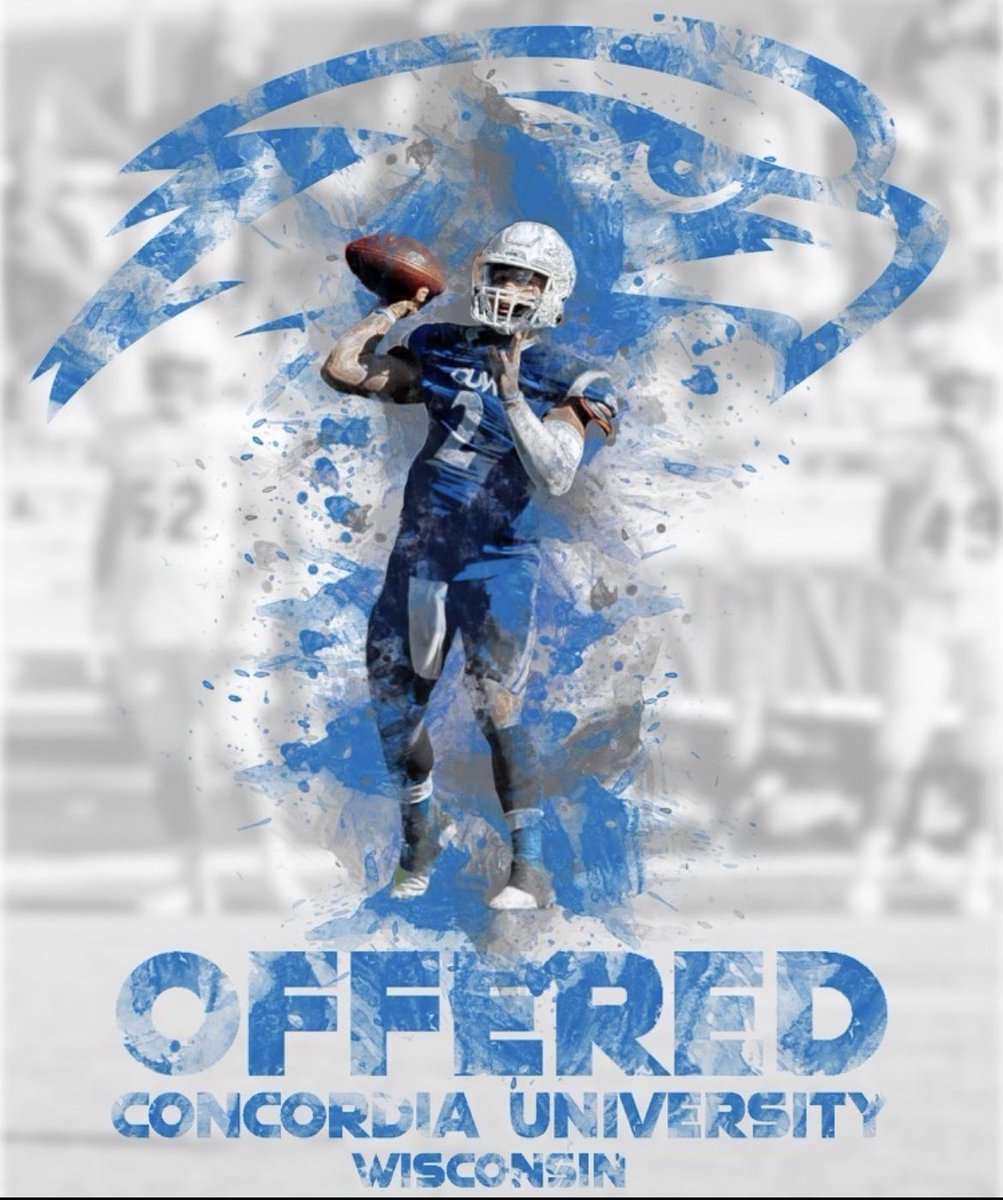 NickCrowell12's tweet photo. Blessed to have been offered by Concordia University Wisconsin! @coachjimvert @FL_Ftball https://t.co/oFnultAeRF