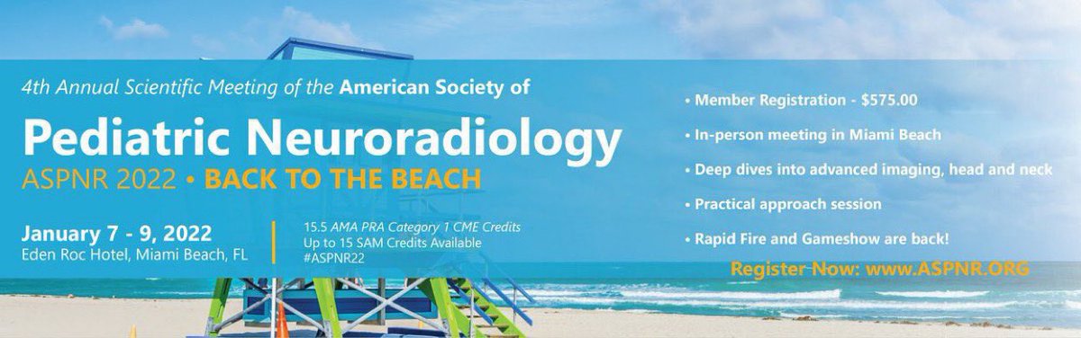 Now that #RSNA21 is over, it’s time to get ready for #ASPNR22! Save $50 and register before the early bird registration deadline (1 week from today)!

aspnr.org/aspnr-2022/