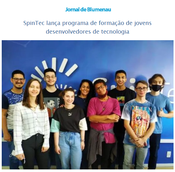 Jornal_Blumenau's tweet image. SpinTec lança programa de formação de jovens desenvolvedores de tecnologia.

Saiba mais: ow.ly/xPzy50H4EER

#SpinTec #empresa #tecnologia #Blumenau #desenvolvedores #santacatarina #jornaldeblumenau