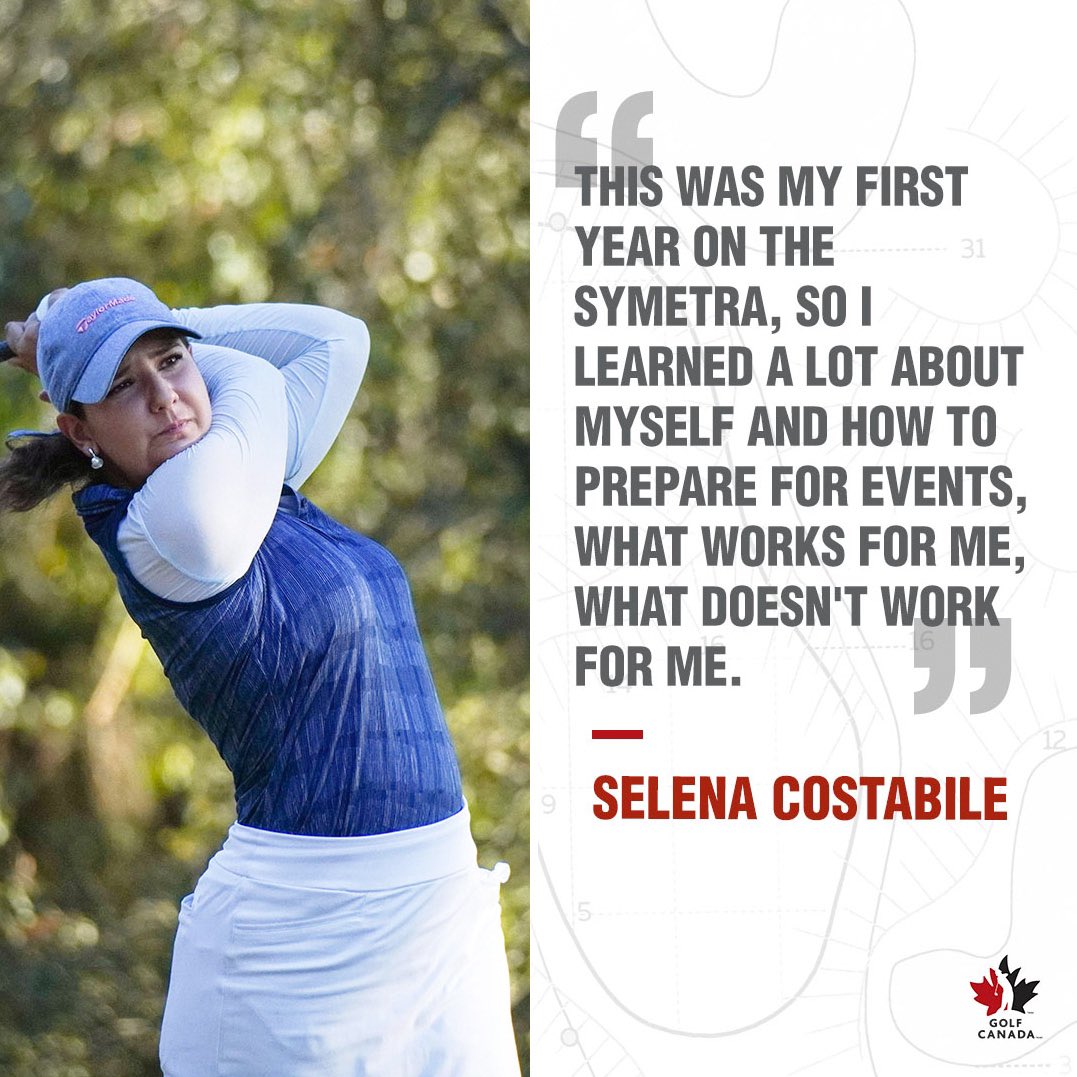 Selena Costabile is ~in the ZONE~

After week 1 of #QSeries she sits T8 (-10) and will tee off again on Thursday for round 5 👏🏻🇨🇦