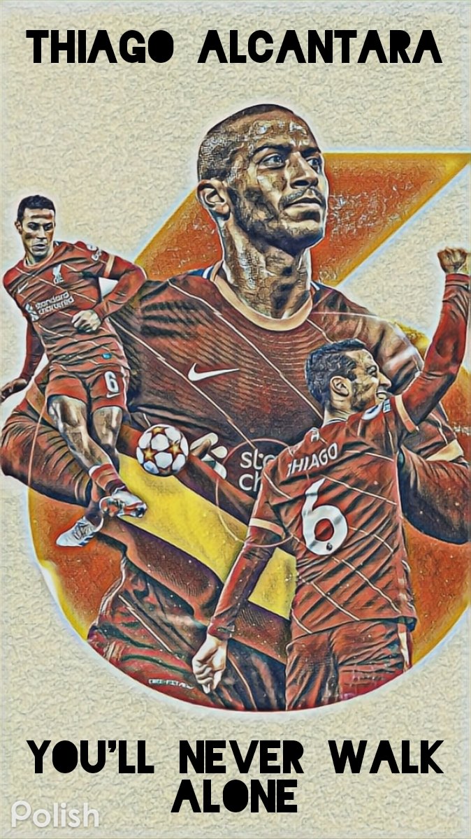The magician Thiago Alcantara you'll never walk alone