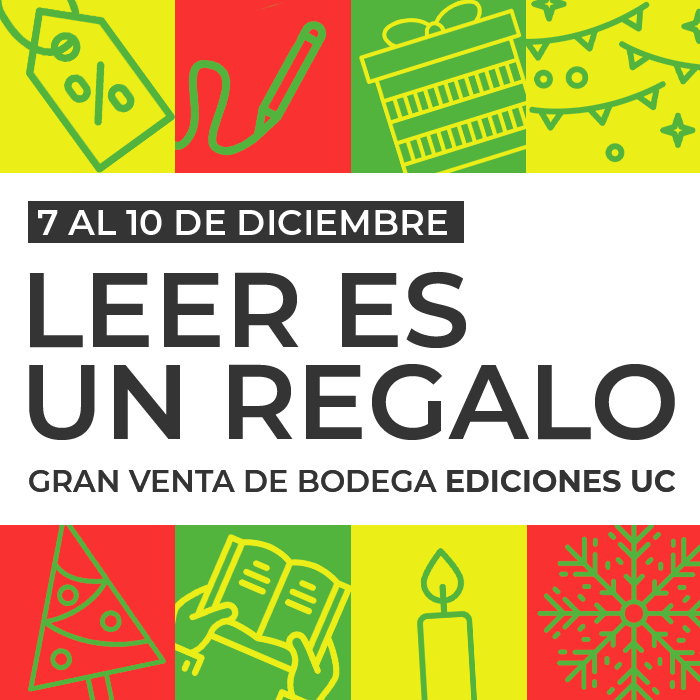 edicionesuc's tweet photo. ¡Desde mañana! No te pierdas la gran venta de bodega que #EdicionesUC tiene preparada esta semana ✨

¡Te esperamos! https://t.co/PJcFD04XGO