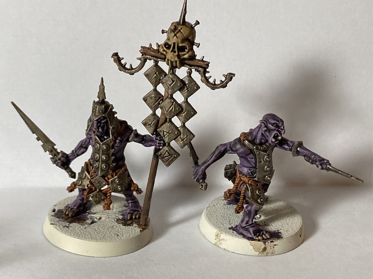 monkeylikesjam's tweet image. Finally getting some paint on. #WarhammerCommunity #Warmongers #warhammer #AoS #PaintingWarhammer