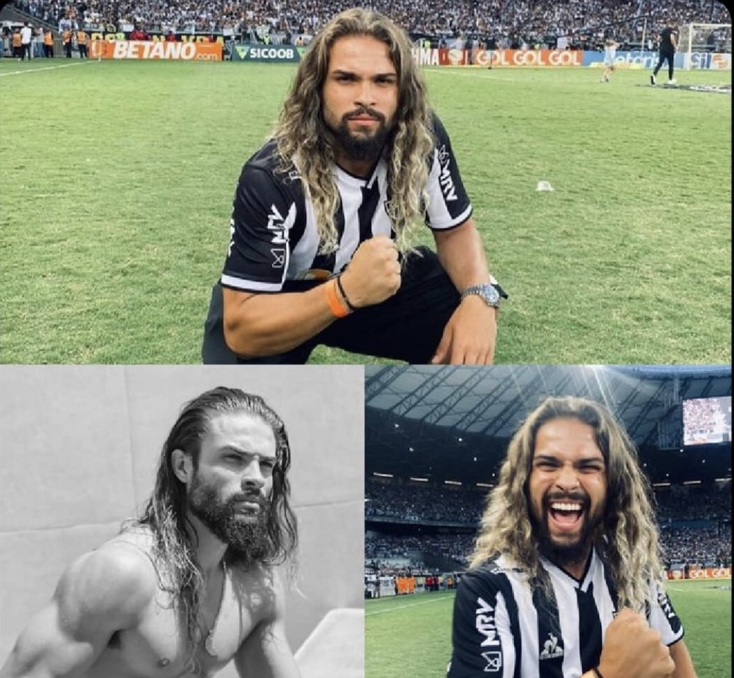 Esse cara do atlético mg tem 21 anos? 21 anos de smartfit  e minoxidil só se for.