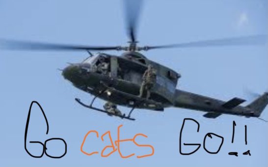 Grey Cup arrives tomorrow w noise comparable to a Great Dane to Brandon Banks Donut Box major. Two Bell CH1 46 Griffon Helicopters will land at Bayfront Park with the Cup and the Commish. Between 11a and noon. <a href="/Ticats/">Hamilton Tiger-Cats</a> <a href="/cityofhamilton/">City of Hamilton</a>