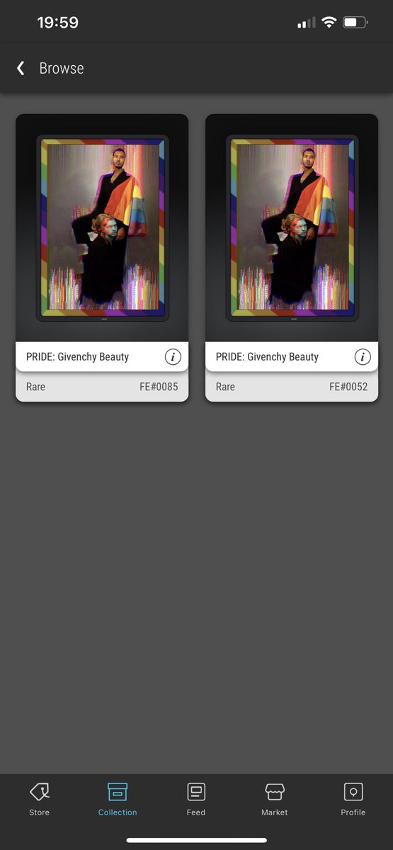 The first <a href="/givenchy/">Givenchy</a> NFT collection with <a href="/veve_official/">VeVe | Digital Collectibles</a>

Givenchy was founded in 1952.
(Hence #52)

The list continues  ⭕️🙌