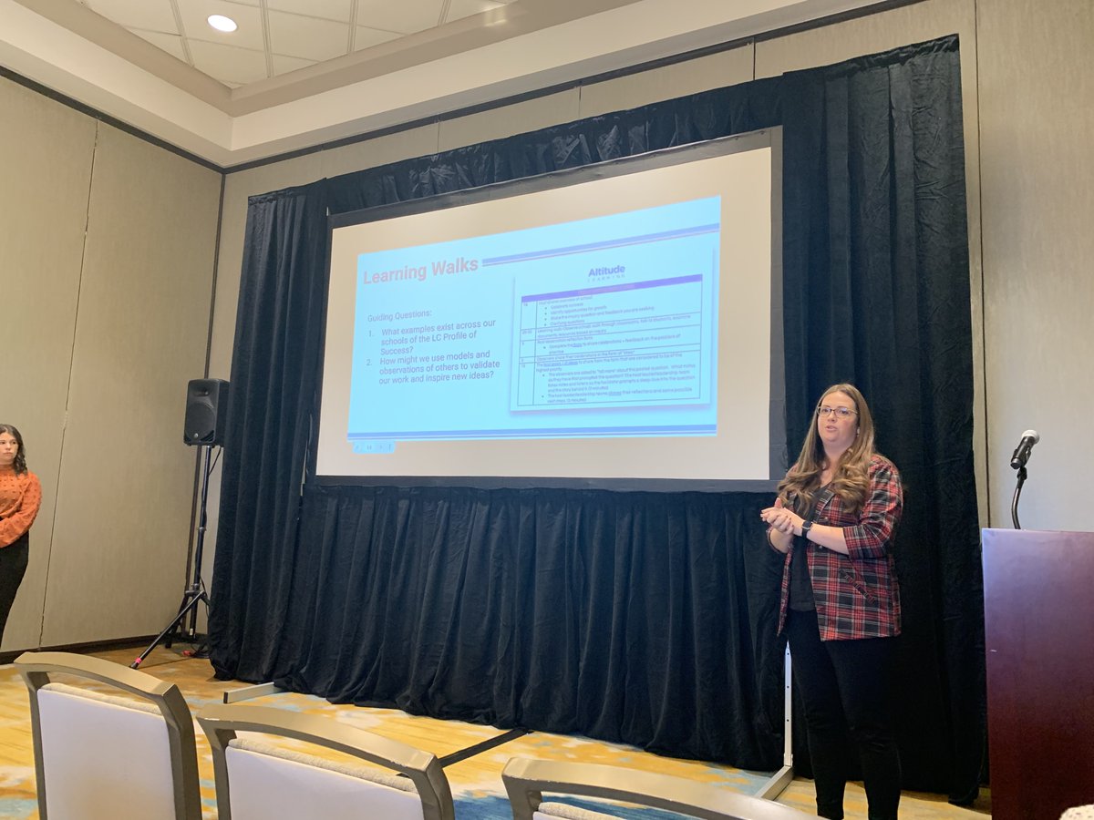 LoganCoSchools's tweet photo. Three of our LC Innovators presented with @ContessaOrr4 at the Kentucky Association of School Superintendents Conference today! They shared the work of our LC Innovators team in developing our Profile of Success and the LC Learning Model. Awesome work team! #LCInnovators #LCPride https://t.co/kL3PN8drzH