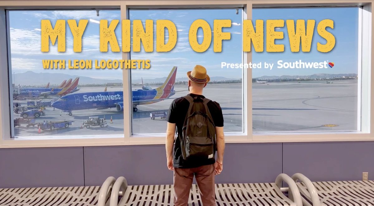 Leon Logothetis (@leonlogothetis) on Twitter photo My Kind of News is back and this time we’re hitting the road! Tune in December 8th for the first episode of my epic new series with my friends at <a href="/SouthwestAir/">Southwest Airlines</a> There's a lot of good in the world, and I’m going to show you! #mykindofnews #southwestheart My Kind of News is back and this time we’re hitting the road! Tune in December 8th for the first episode of my epic new series with my friends at <a href="/SouthwestAir/">Southwest Airlines</a> There's a lot of good in the world, and I’m going to show you! #mykindofnews #southwestheart