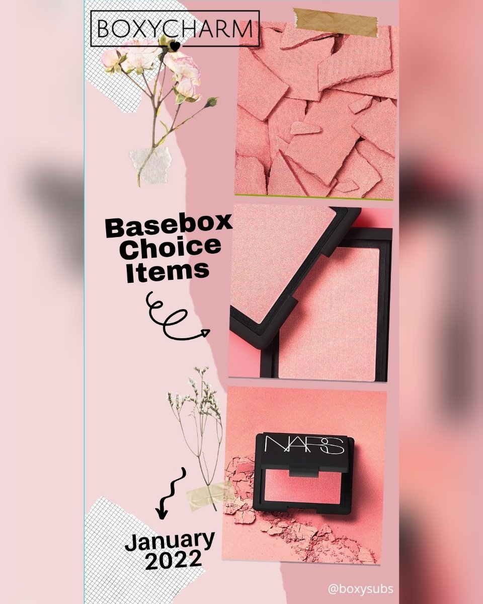 skellysubs's tweet image. Happy Choice Day Charmers! These were our #BoxyCharm #Basebox Choice Items for January 2022.