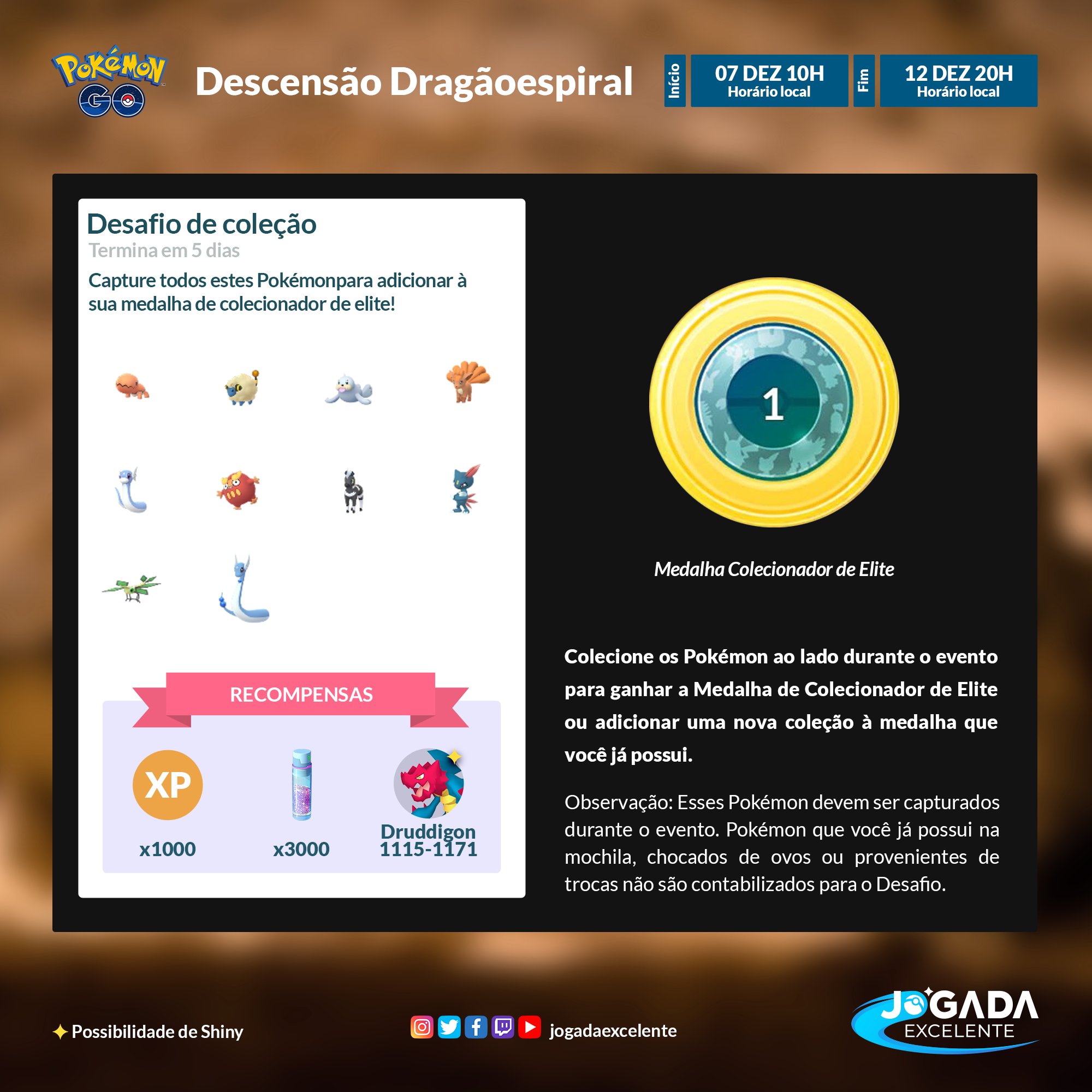 Confira todas as etapas da Desafio - Jogada Excelente