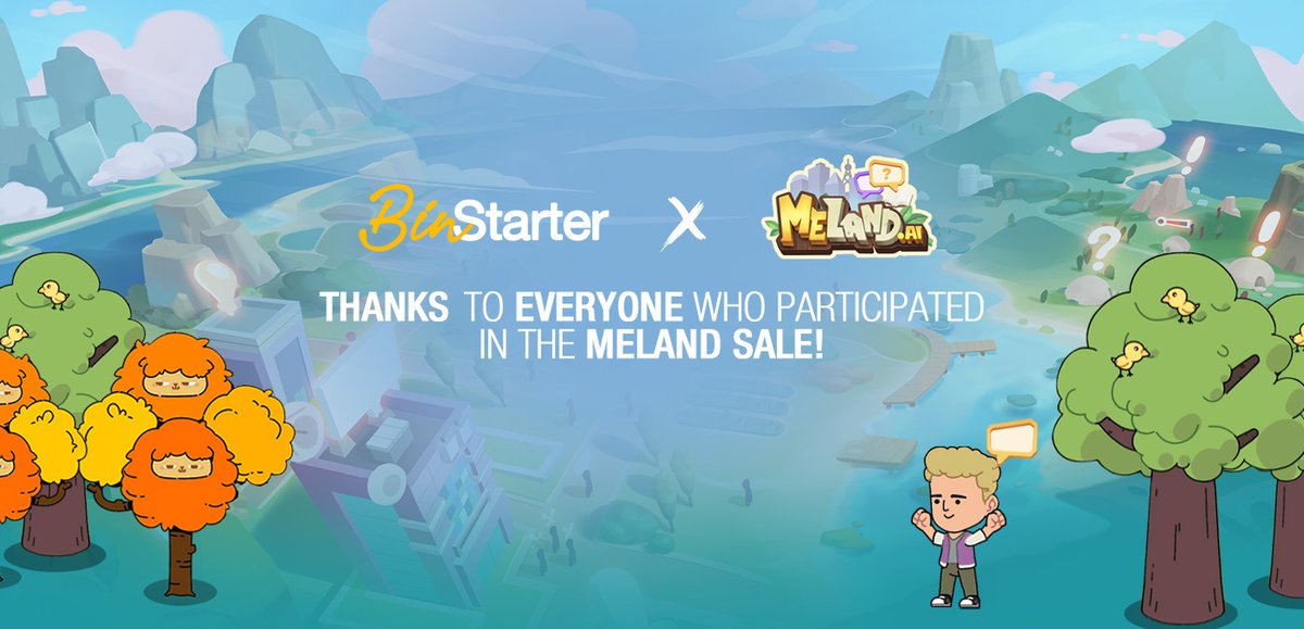 BinStarterio's tweet photo. 🔥 Meland IDO on BinStarter Garnered 4.7M+ Entries

💎 Extraordinary demands resulted in the sales closing at record time

❤️ Gleam+FCFS round was purchased by 607 people from around the world. https://t.co/nc0LiPM0rz