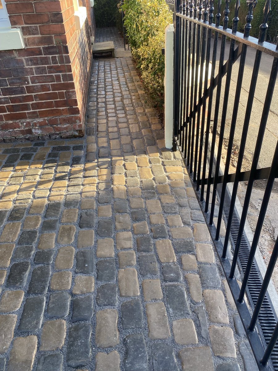 Another Marshall’s drivesys  cobble project completed #marshallsreg