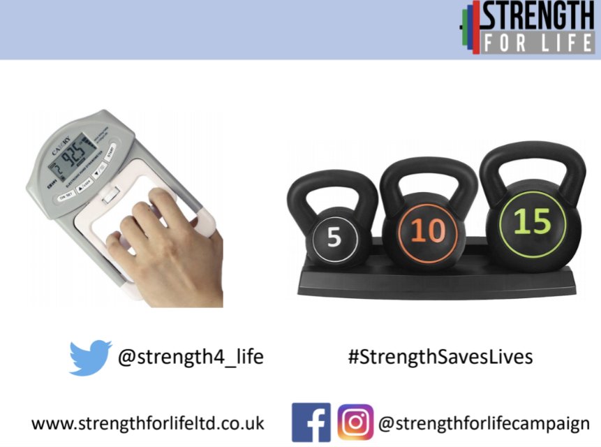 🎅🏼💪🏼 Christmas Competition 💪🏼🎅🏼

To support the implementation of routine strength testing &amp; training we will be giving away a FREE hand grip dynamometer &amp; kettlebell set!

Retweet and like to enter, the winner will be chosen on Mon 13th December! 

#StrengthSavesLives