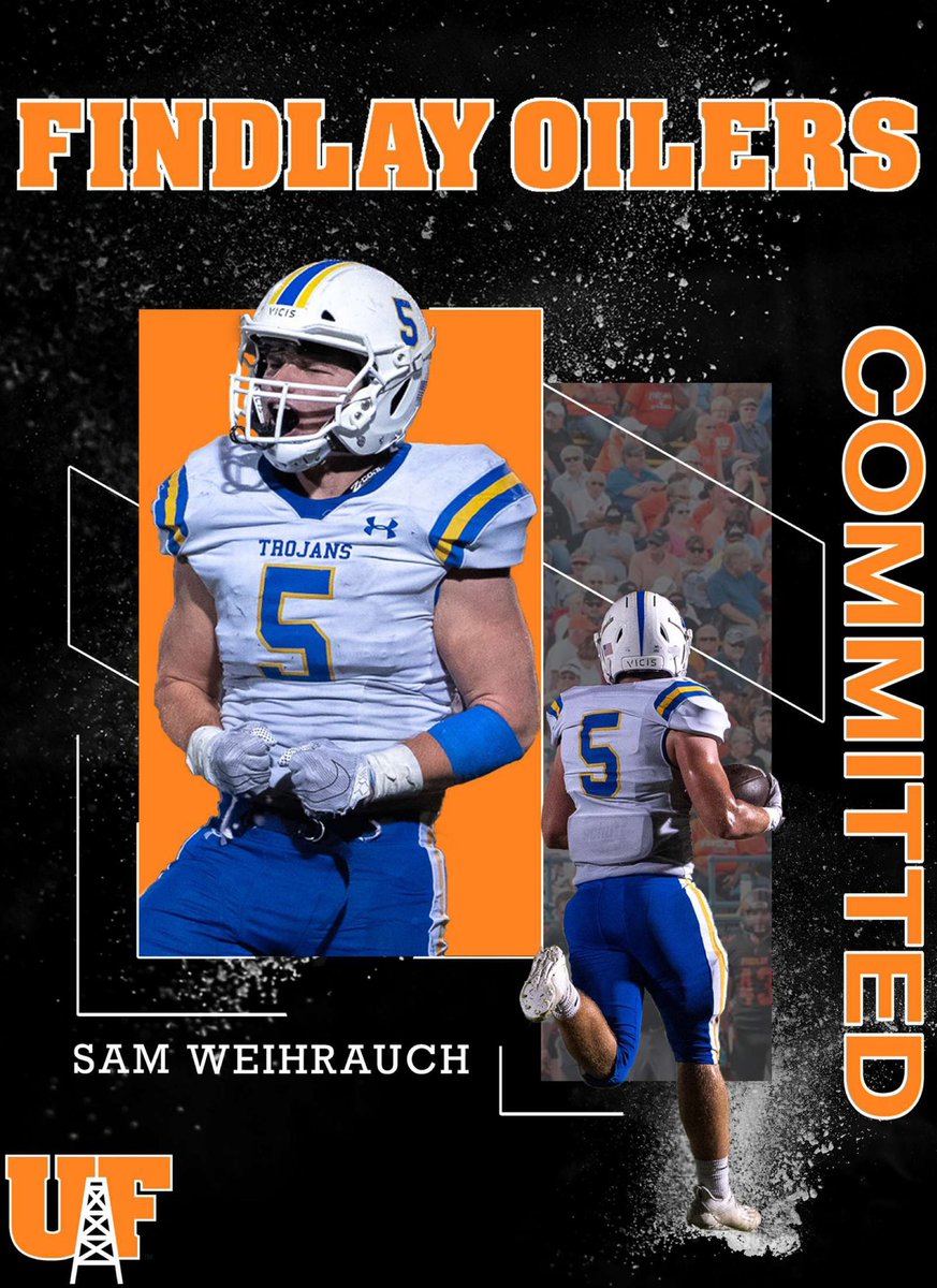 Very excited to announce my commitment to the University of Findlay!🖤🧡 #GoOilers