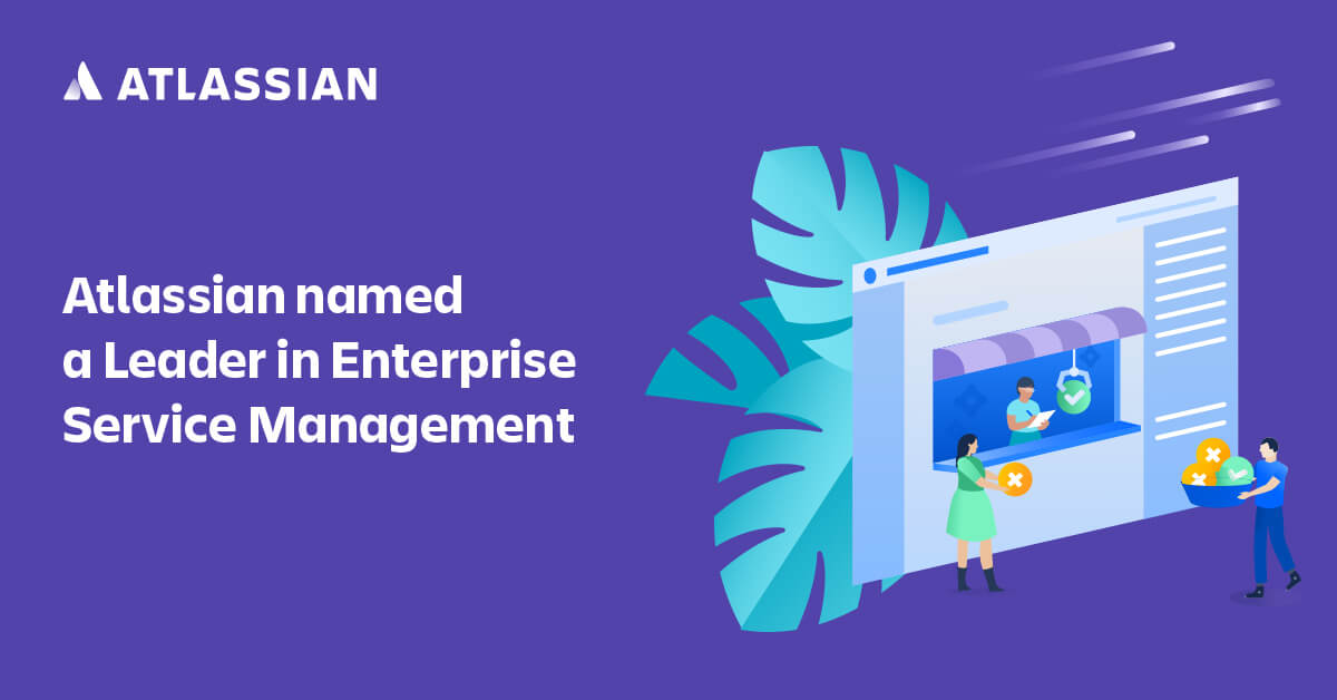 Looking for a modern approach to service management? A new report from Forrester names Atlassian a Leader in Enterprise Service Management! Download your complimentary report here: bit.ly/335bk8m

#ForresterWave #ESM #Leader