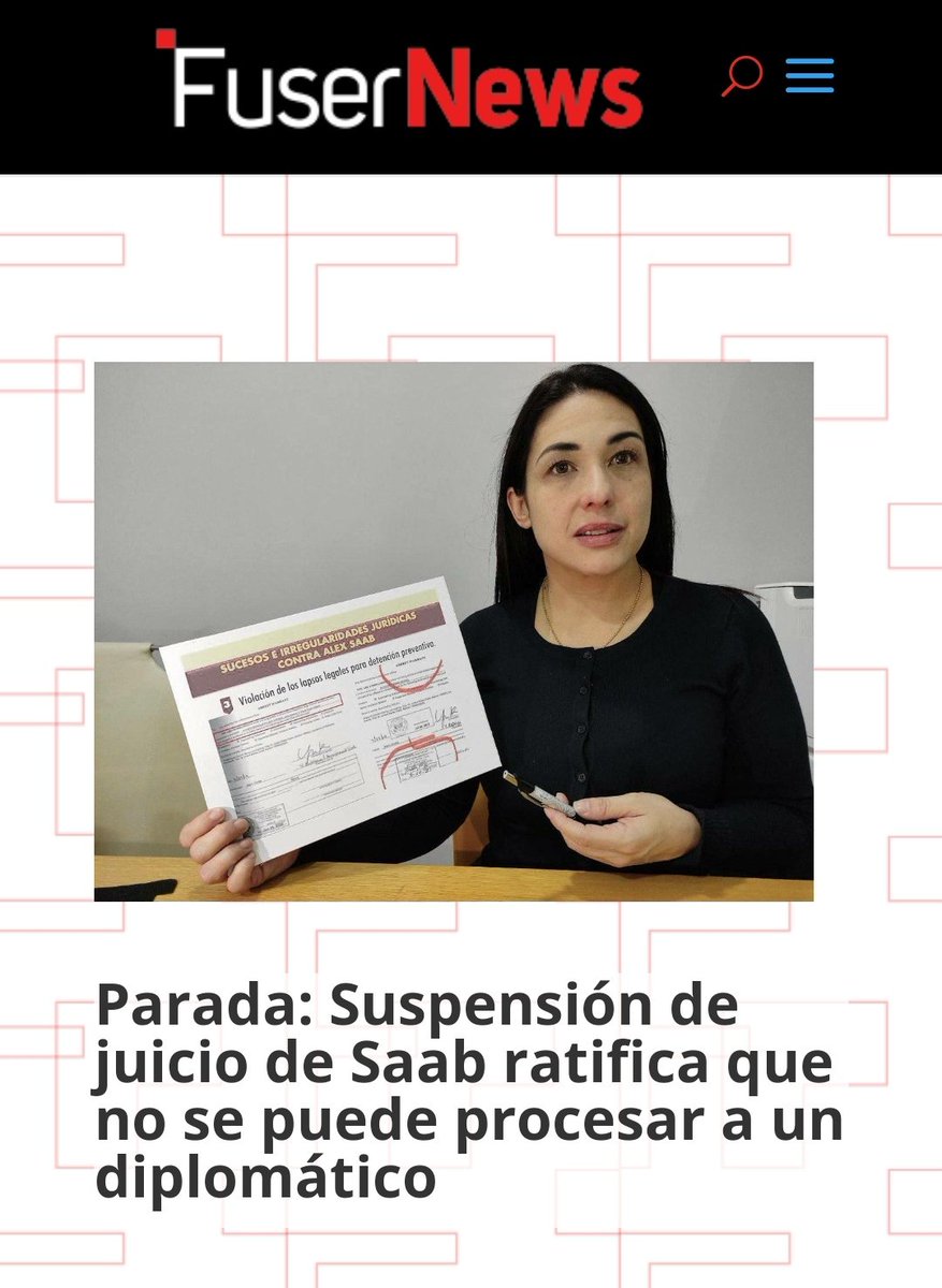 <a href="/indhriana/">Indhriana</a>: The US ratified that it cannot develop a legal process against a diplomat protected by the Vienna Convention. <a href="/NicolasMaduro/">Nicolás Maduro</a> <a href="/JoeBiden/">Joe Biden</a> <a href="/TheJusticeDept/">U.S. Department of Justice</a> @dannyshawcuny <a href="/ONU_es/">Naciones Unidas</a> <a href="/antonioguterres/">António Guterres</a> <a href="/UN/">United Nations</a> <a href="/mashirafael/">Rafael Correa</a> <a href="/codepink/">CODEPINK</a> <a href="/MaxBlumenthal/">Max Blumenthal</a>

#TieneInmunidadDiplomatica Cruz
