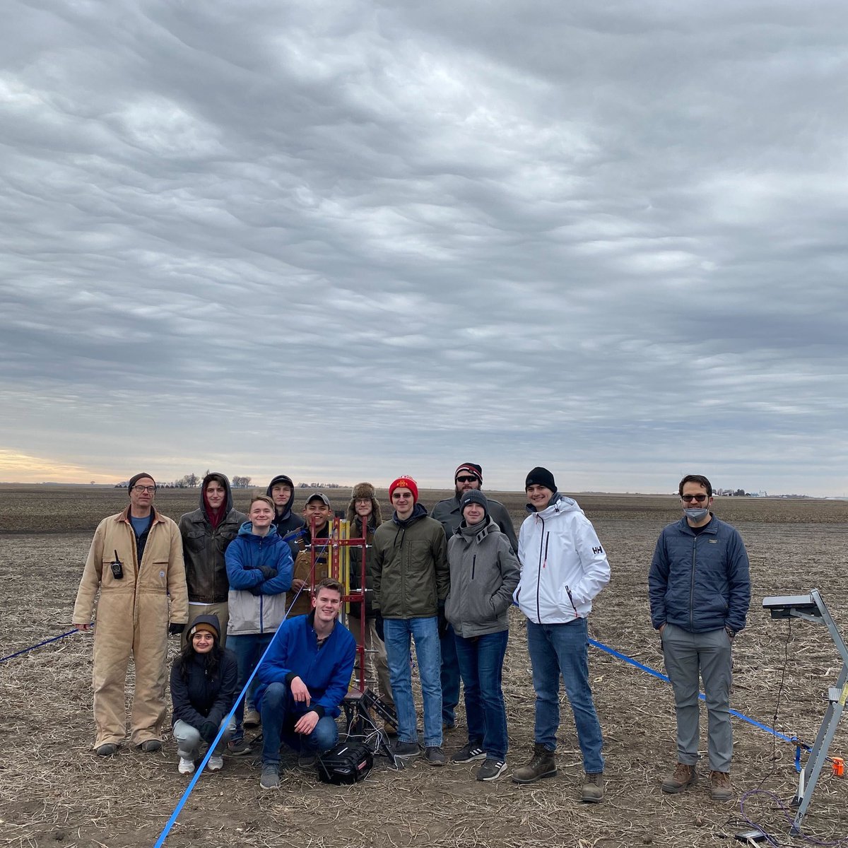 Cyclone Rocketry just hit a new milestone this weekend! We successfully test-fired a full-scale SRAD motor. This is the largest student-developed motor test not only at CyRoc but in ISU history! Congratulations to the team! A full recap video will be released soon on YouTube