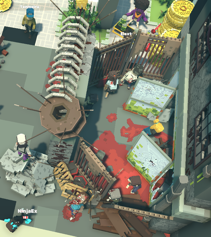ZoraHarrison2's tweet photo. @TheSandboxGame @JCooperHolman . 7 walkers💀 https://t.co/YR0dlRpdE8