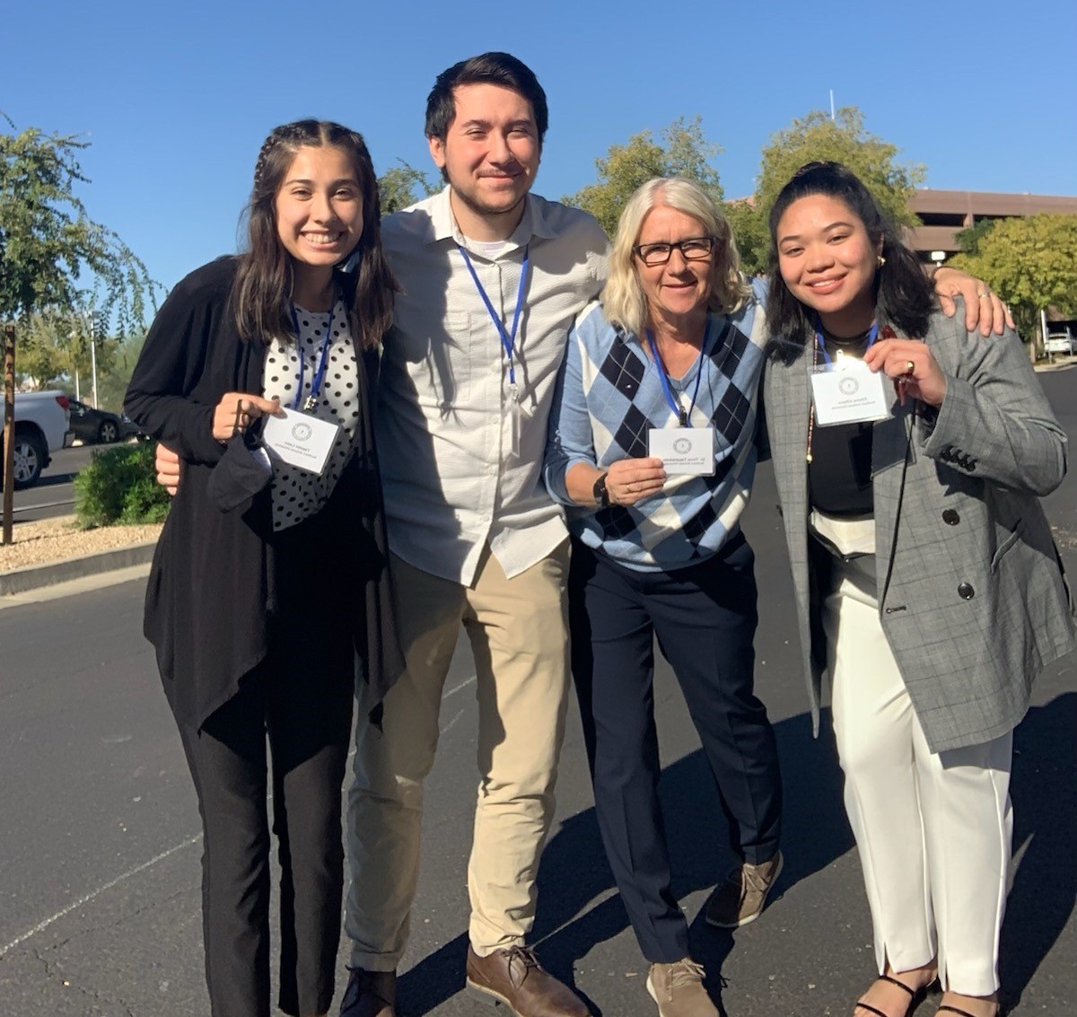 nau_LSAMP's tweet photo. @nau_LSAMP students Ellaine Villano and Yasmin Leon, along with Izaac Molina and Dr. Tinna Traustdóttir, won best oral undergraduate presentation at the Arizona Physiological Conference in October! @NAU proud! https://t.co/tccQ0iAOWs