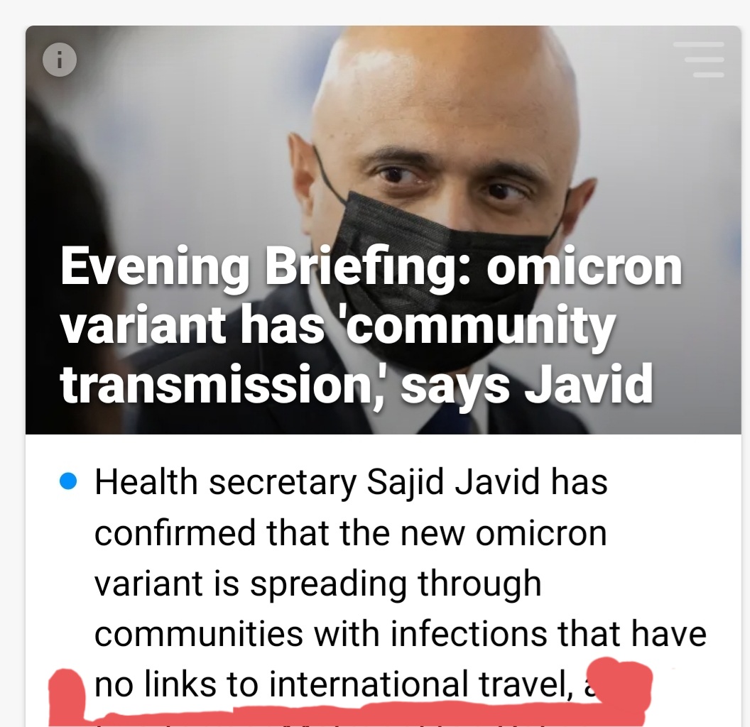 CaroleS76566530's tweet photo. @TravelCocktail @Lucy_Huxley @travelweekly @grantshapps Confirmed NOT linked to international travel...so why the pre departure tests brought back ruining travel YET again. Lift all travel restrictions and stop bringing them back. Enough is enough!!!! https://t.co/HExWz83CKY