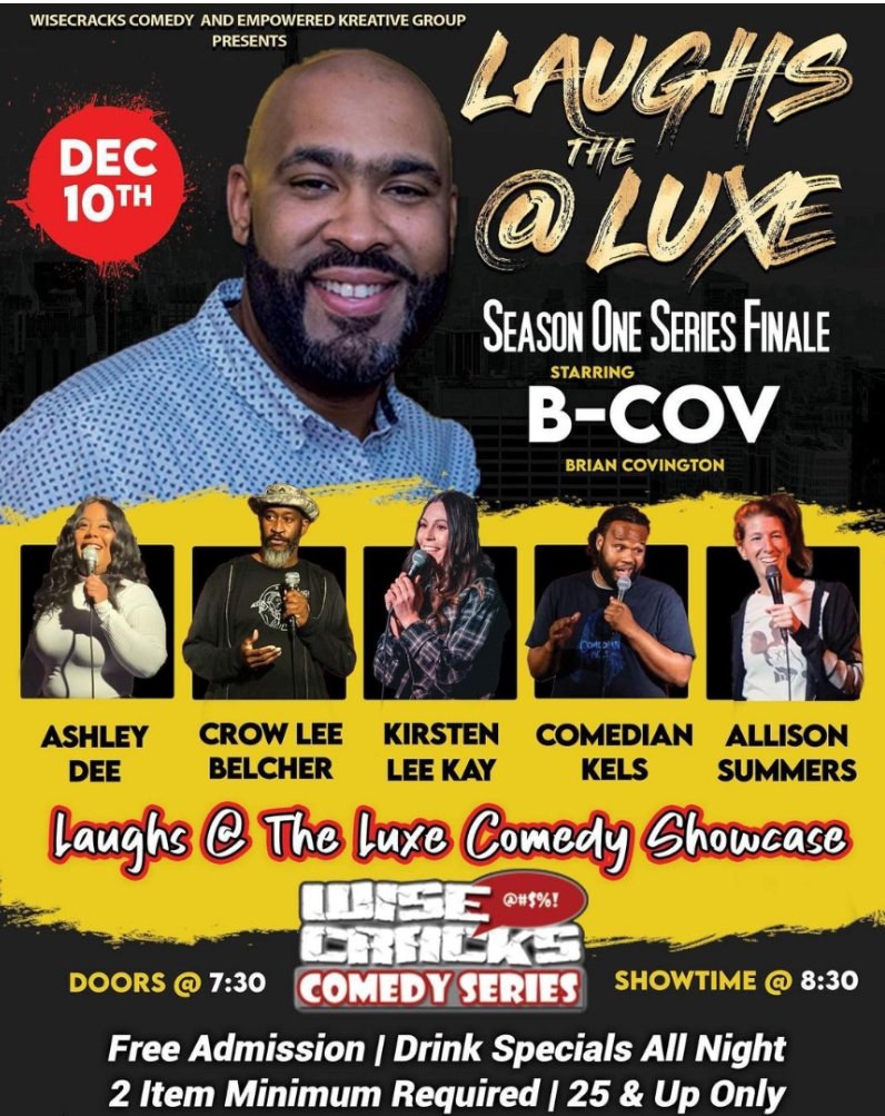 BCov1's tweet photo. Free laughs Friday night at 
The Boilery Seafood &amp; Grill!! 
545 Cool Springs Blvd #195 
Doors at 7:30 showtime 8:30!! https://t.co/vOlCCzD3di