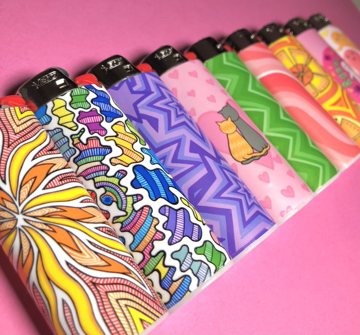 add some color to your lighter collection this winter❣️❄️☃️✨