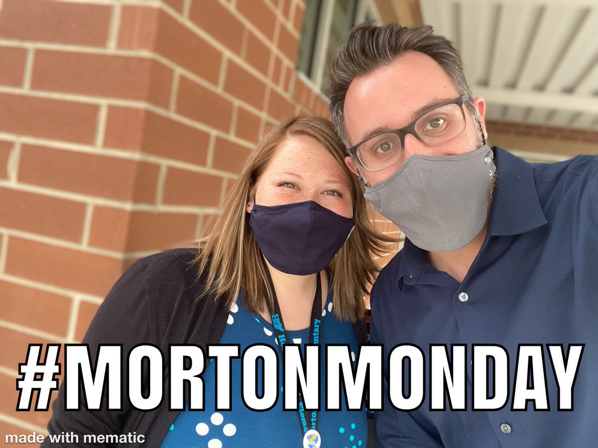 mikeaustinwest's tweet photo. It is #MortonMonday at @HortonsCreekES! I am so thankful @mrsamandamorton joined the #hawkteam this year! #togetherisbetter https://t.co/AsAlRGrBNn