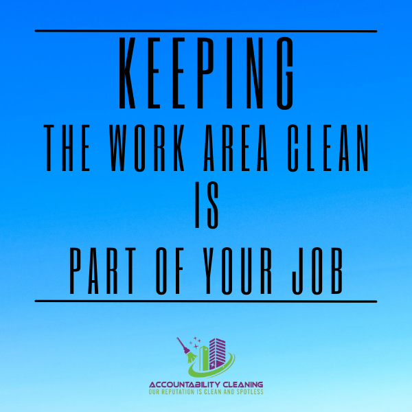 AccountCleaning's tweet photo. Keeping the work area clean is part of your job!๐๐๐๐โค๏ธโค๏ธ๐๐
#Accountability #cleaning #cleaningtips
#cleaningmotivations #cleanisgreen #keepitclean
#cleanliness #cleaningoffices #cleanUp #Stayclean
#cleaningservice #professional https://t.co/f1ySWsBJ1d