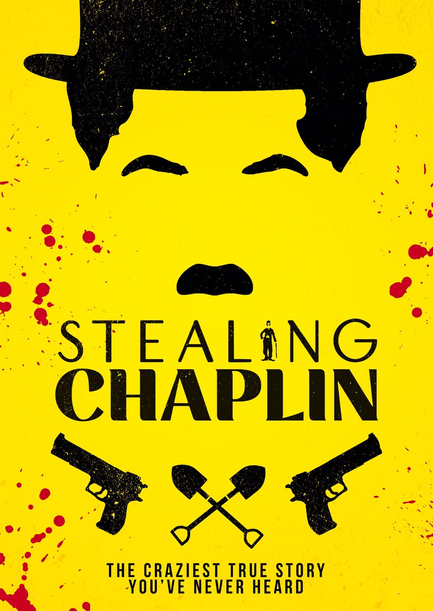 FilmsDystopian's tweet photo. Stealing Chaplin is out now in the UK! Check out the dark comedy that Variety and The Guardian loved, calling it an “Elmore Leonard-esque pleasure”! https://t.co/XH4PvHaPzS https://t.co/EqbPQVaHUS