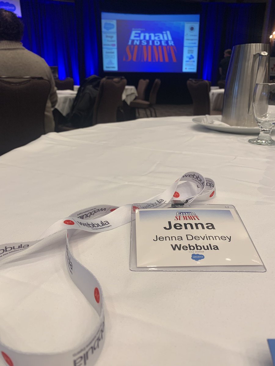 Excited for the first day of <a href="/MediaPost/">MediaPost</a> Email Insider Summit #email #emailgeeks