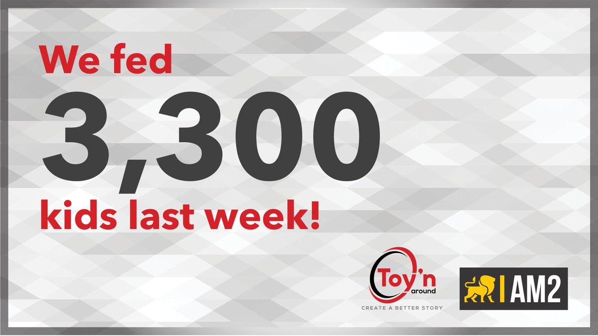 Toynaround's tweet photo. Toy’n around fed 3,300 kids last week, now up to 87,623 this year! Come join The Million Kids Initiative and support our partnership with https://t.co/rBvHDNCEv1 to Feed a Million Kids! At Toy’n around, we Create a Better Story.
#MillionKidsInitiative #Iam2 #CreateaBetterStory https://t.co/EcSAZeUAMz