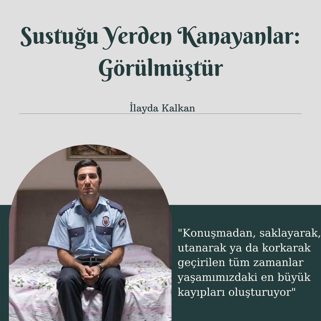 📌: "Görülmüştür" Film İncelemesi 
✍🏼: <a href="/pelerinlikent0/">İlayda 🍀</a> 

Görülmüştür filminin incelemesi sitede yayımlandı. 🐎

Okumak için 👇🏻
yelefanzin.com/post/sustuğu-y…