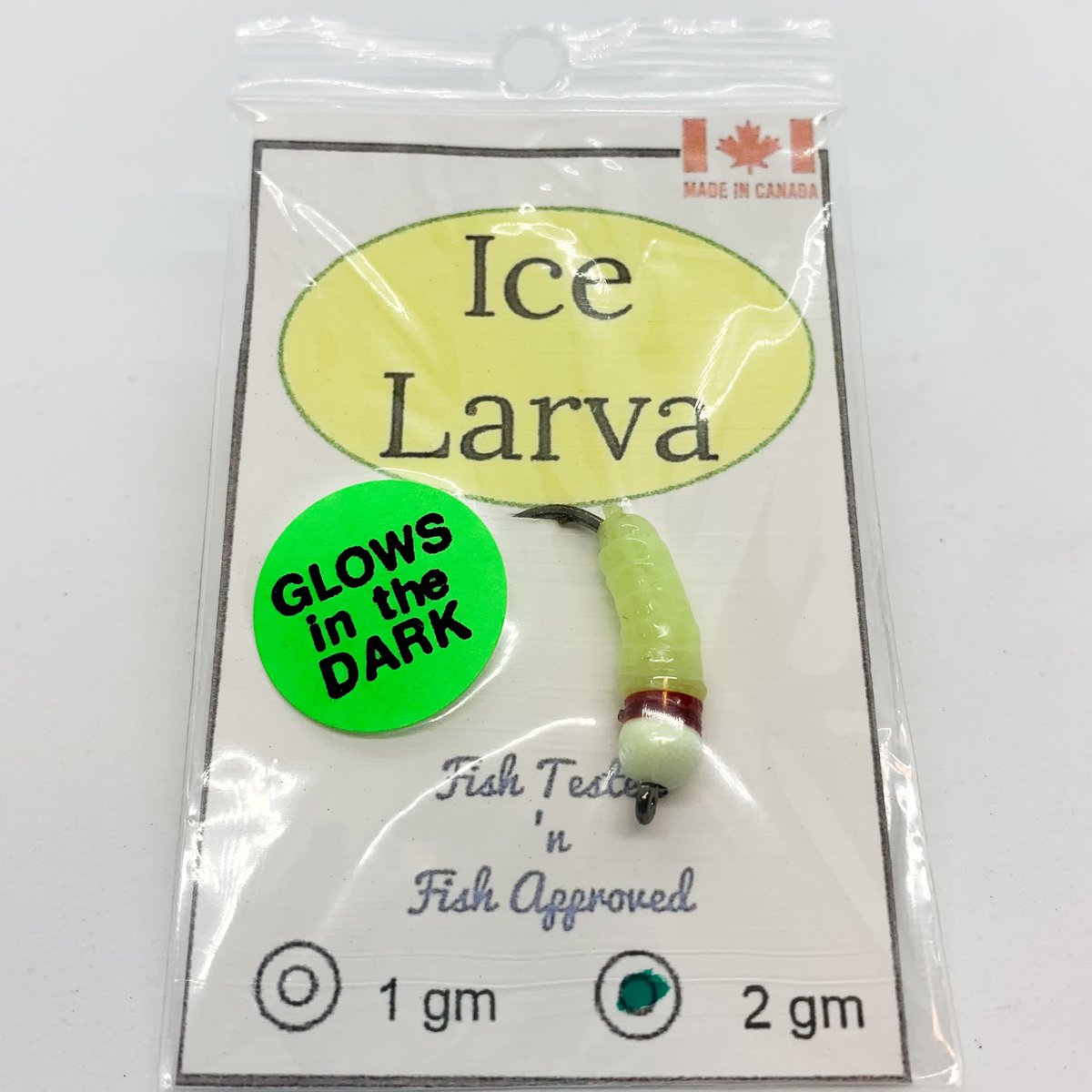 Postboxtackle's tweet photo. Ice Larva Bug - N. of The States Tackle

These Ice Larva bugs are perfect for ice fishing with their sharp, strong hooks and bright colours, and they'll surely catch fish this season. These Ice Larva are also hand-tied in Canada. #postboxtackle #icefishingbug #icefishing https://t.co/7asby5mX7Q