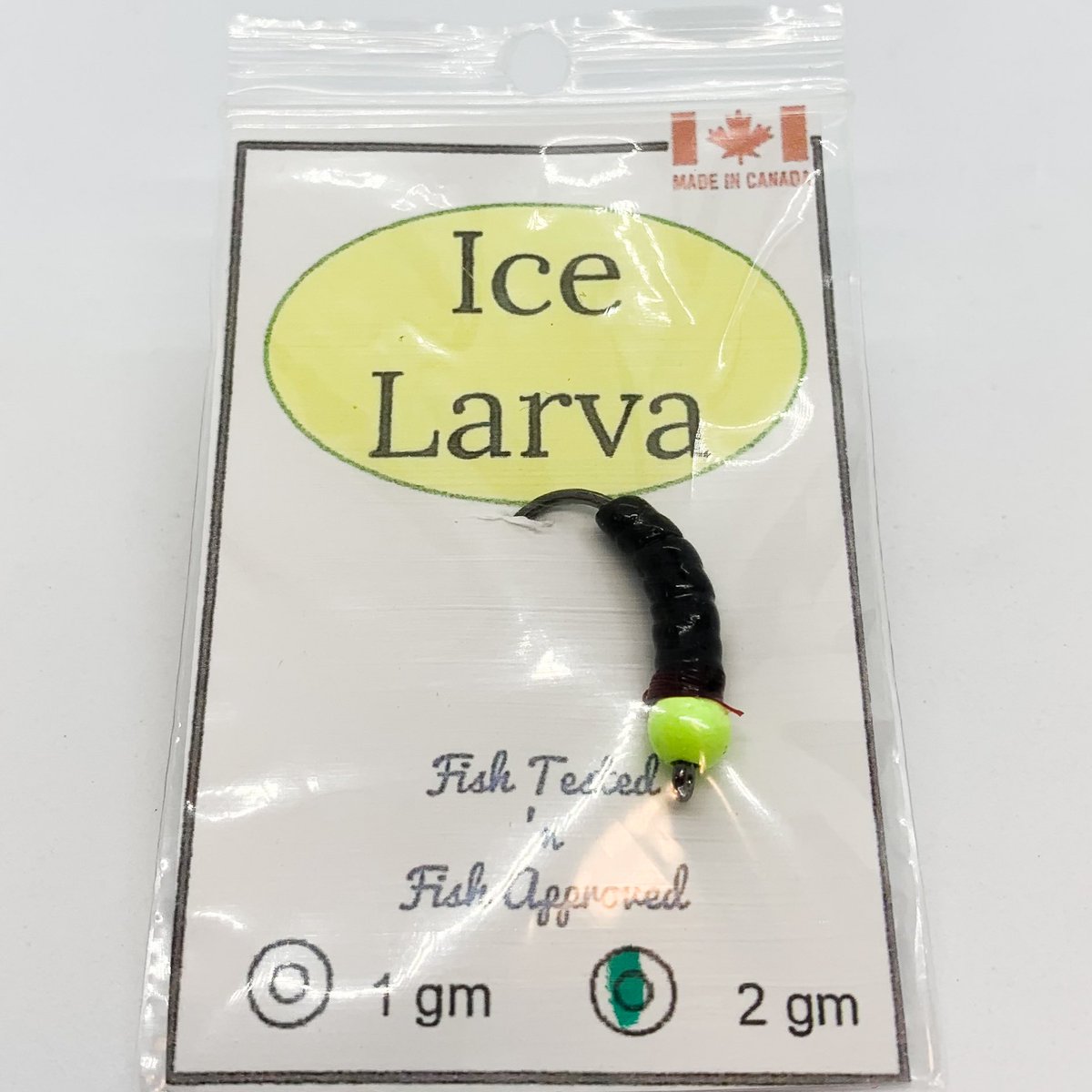 Postboxtackle's tweet photo. Ice Larva Bug - N. of The States Tackle

These Ice Larva bugs are perfect for ice fishing with their sharp, strong hooks and bright colours, and they'll surely catch fish this season. These Ice Larva are also hand-tied in Canada. #postboxtackle #icefishingbug #icefishing https://t.co/7asby5mX7Q