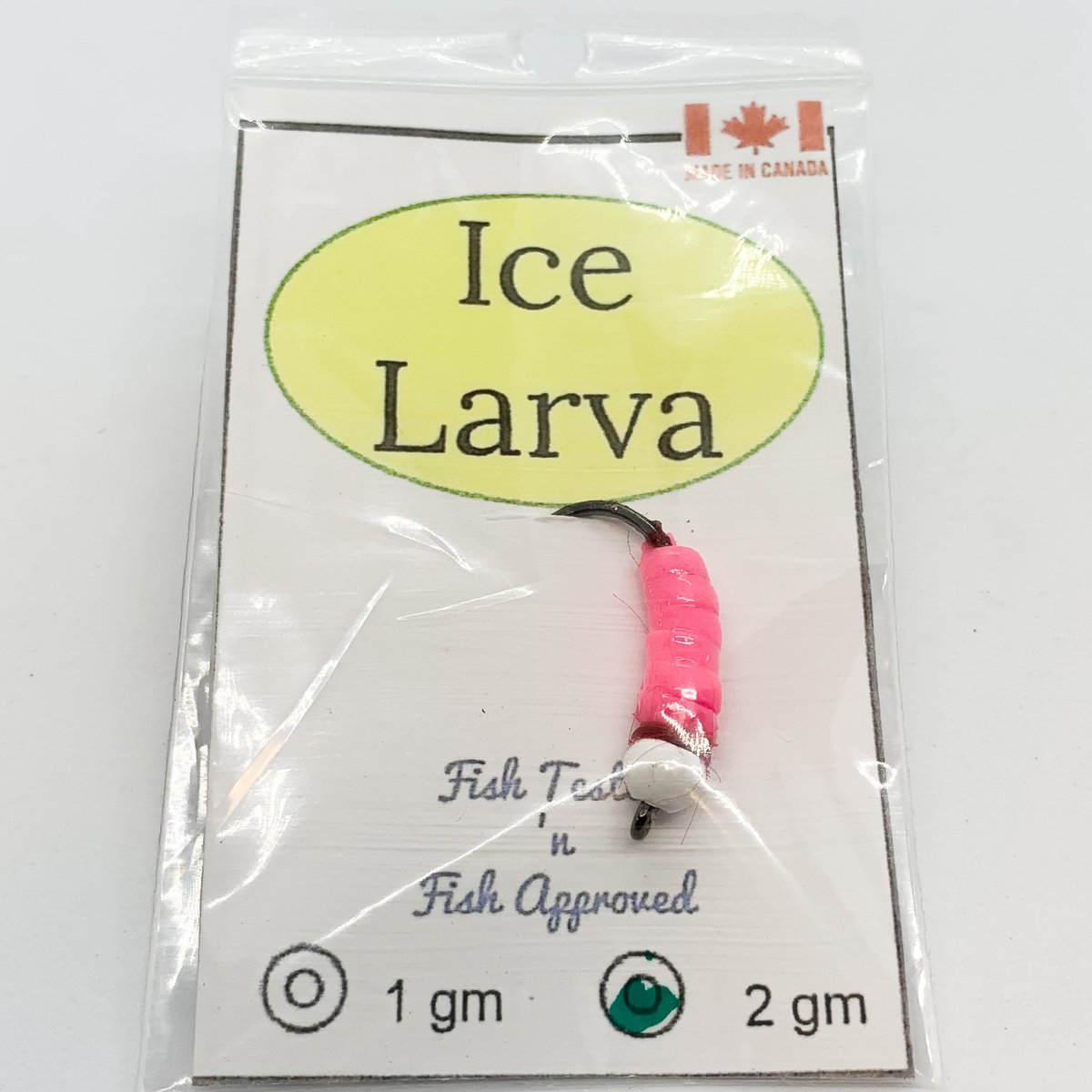 Postboxtackle's tweet photo. Ice Larva Bug - N. of The States Tackle

These Ice Larva bugs are perfect for ice fishing with their sharp, strong hooks and bright colours, and they'll surely catch fish this season. These Ice Larva are also hand-tied in Canada. #postboxtackle #icefishingbug #icefishing https://t.co/7asby5mX7Q