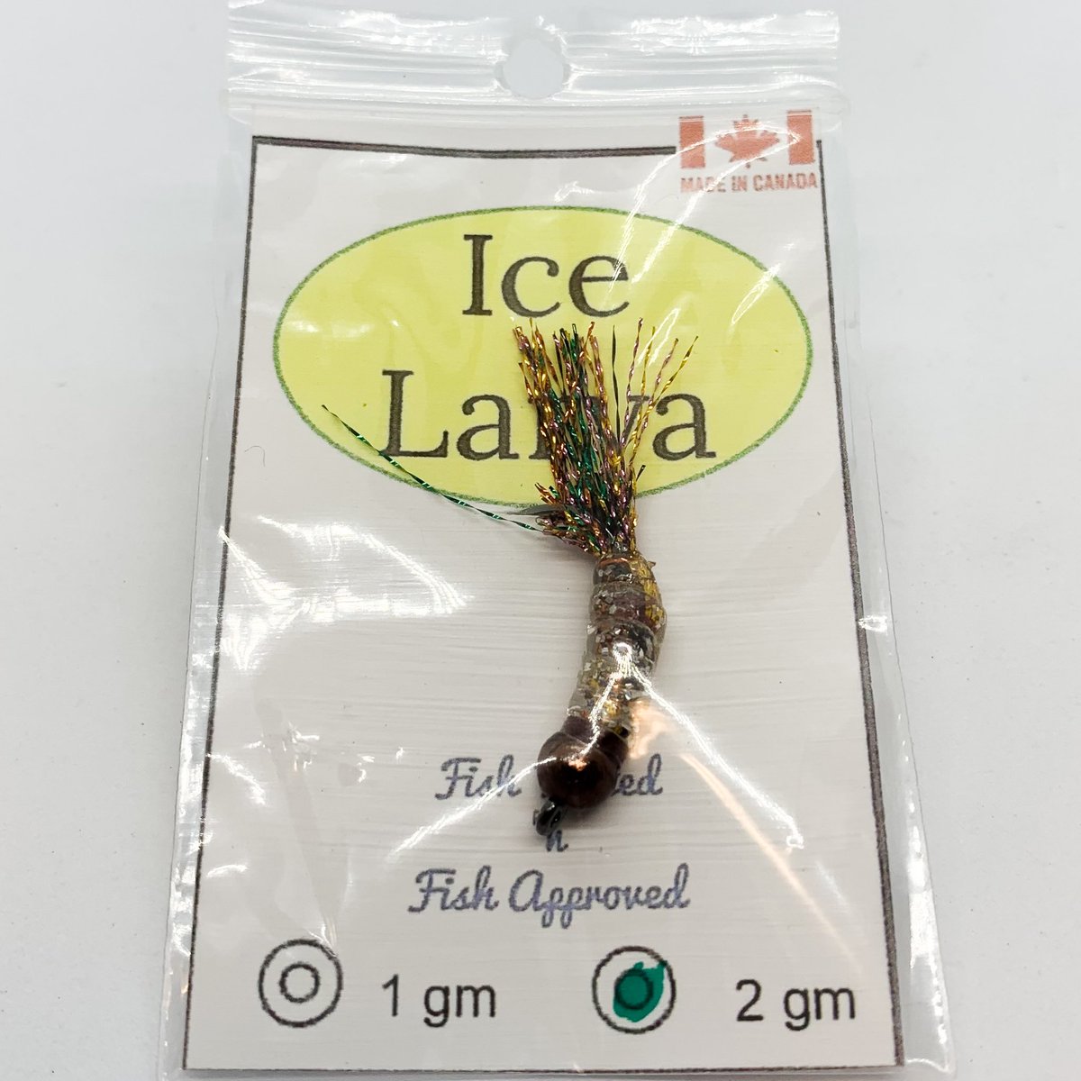 Postboxtackle's tweet photo. Ice Larva Bug - N. of The States Tackle

These Ice Larva bugs are perfect for ice fishing with their sharp, strong hooks and bright colours, and they'll surely catch fish this season. These Ice Larva are also hand-tied in Canada. #postboxtackle #icefishingbug #icefishing https://t.co/7asby5mX7Q