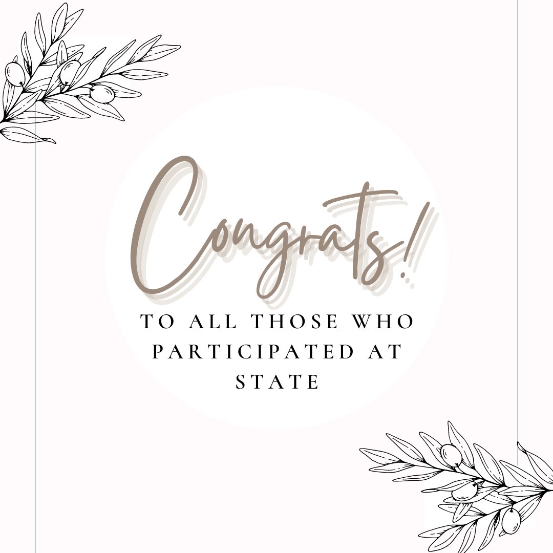 We are so proud of our senior quiz placing 16th at the state contest! 🎉 #roarlionsroar