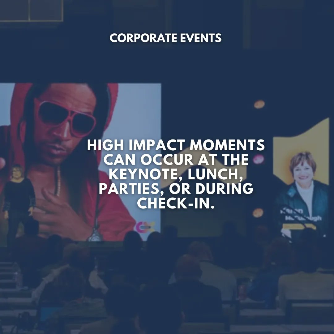First impressions are everlasting, meaning they can determine the success of your corporate event. Consider adding a visual component during a high-impact moment to make a strong impression on your attendees. buff.ly/3gXZQs1

#eventdesign #elitemultimedia #eventsupport