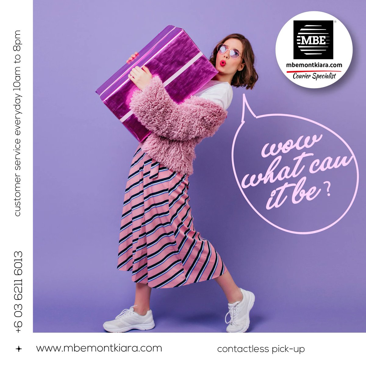 mbe1mk's tweet photo. Christmas Shipping Questions:
Can I send a big heavy gift? Yes you can
What if my gift is odd size? No worries, we can customise a box for you.
I have small gift to ship? We have a small box for you
My parcel is light? We have an option for you too

Anything else, just ask us https://t.co/mFt4GohYe3